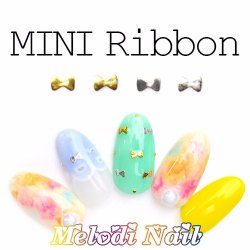 Mini Ribbon (Bow Tie) Metal Stud