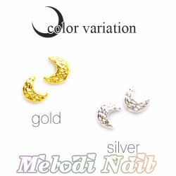 Crescent Moon Metal Stud