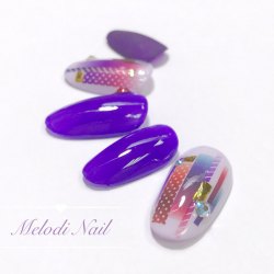 Gradational Stripe Nail Sticker