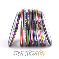 1mm Colorful Nail Tape