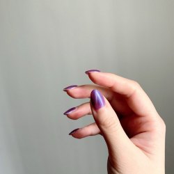 HaNa Gel Cat Eye Shimmer Purple