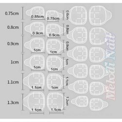 False Nail Double-sided Tape (3*24pcs)