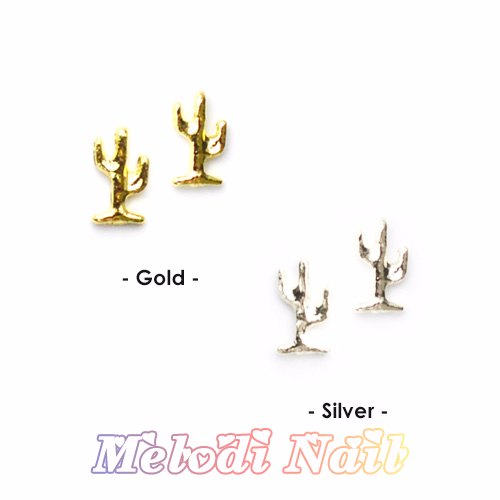 Cactus Metal Nail Decoration