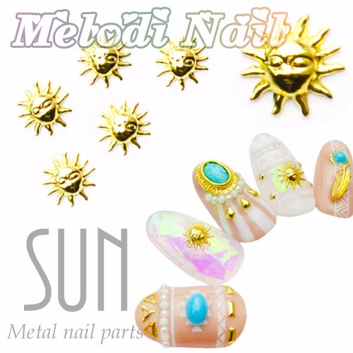 Sun God Metal Stud