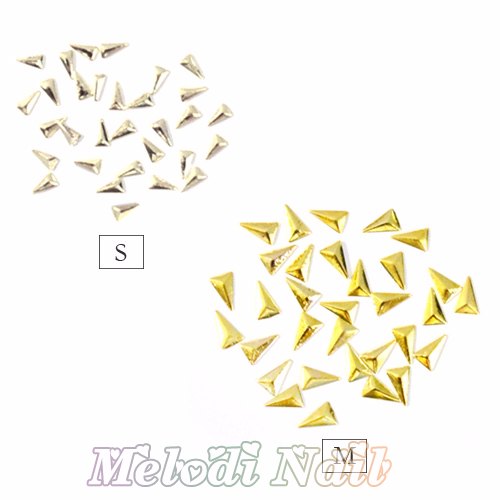 Isosceles Triangle Metal Stud