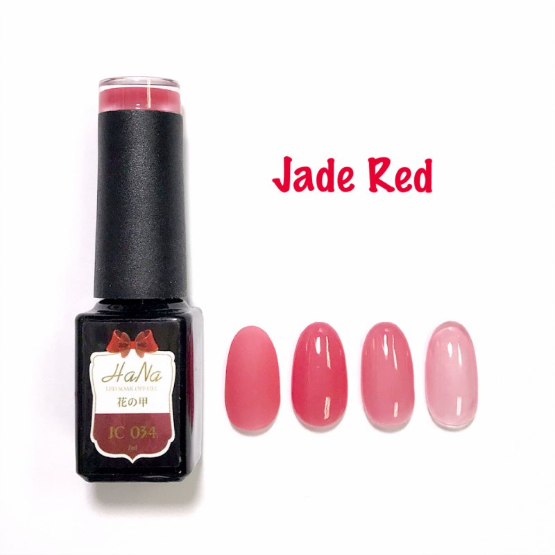 Hana Gel Jade Red Color