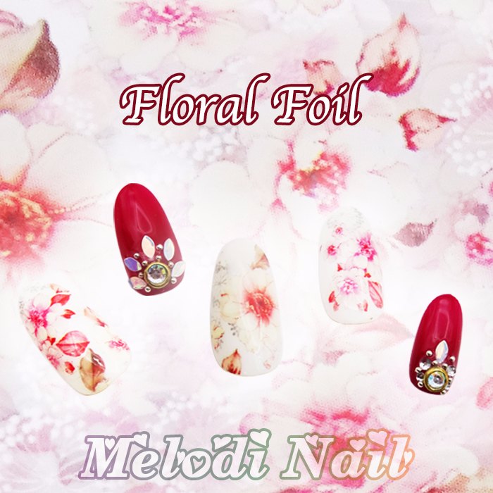 Floral Nail Foil NF-037