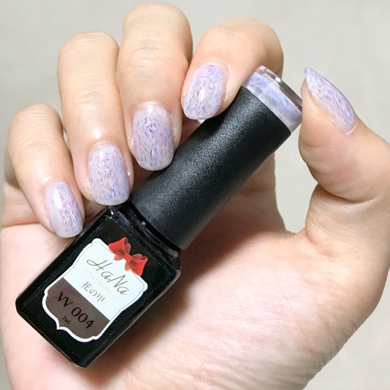 Hana - Mixed Fluffy Milky Purple Gel Polish