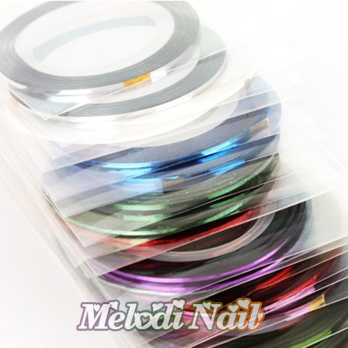 1mm Colorful Nail Tape