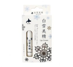 日本原裝北海道白雪美精馬油滋潤唇膏Lip Cream 4g 護唇彈力防乾燥