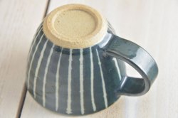 日本製美濃燒 和風十草陶瓷馬克杯12.5cm 手工制作 限量發售 可放入微波爐及洗碗機