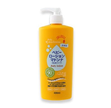 日本Madonna嬰兒寶寶天然馬油潤膚乳液身體乳400ml 日本Madonna嬰兒寶寶天然馬油潤膚乳液身體乳400ml