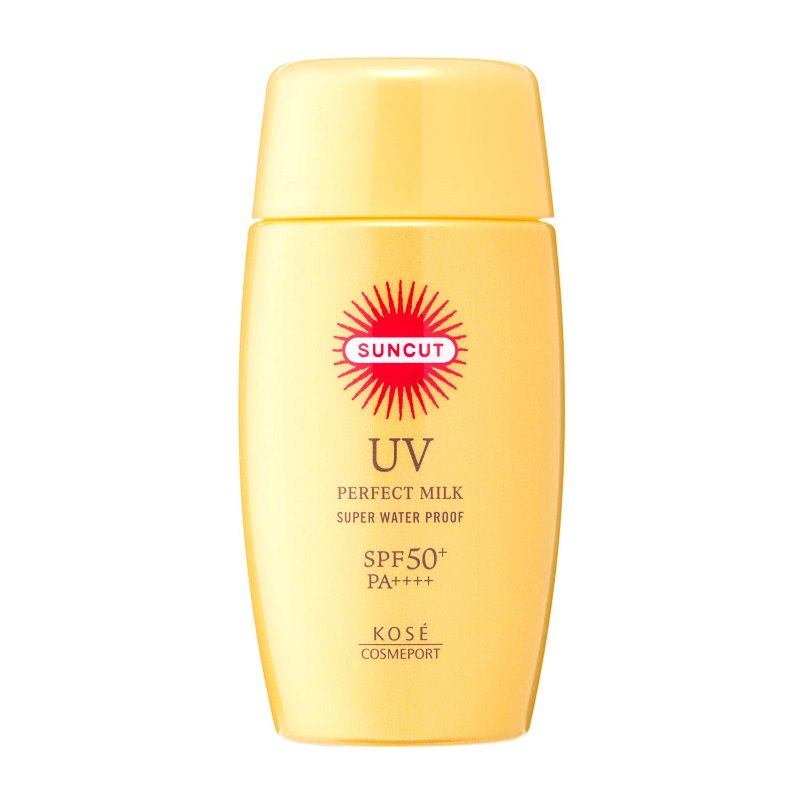 日本原裝Kose高絲suncut強效防水抗汗防曬乳perfect MILK SPF50+ 60ML金瓶 日本原裝Kose高絲suncut強效防水抗汗防曬乳perfect MILK SPF50+ 60ML金瓶