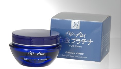 日本原裝Ap-Au(彩妝) 白金Q10膠原蛋白精華修復面霜 肌膚彈力保濕