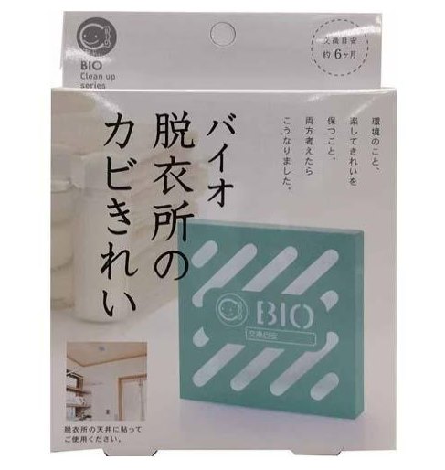 日本BIO脫衣所衣帽間用除濕防潮防黴純生物貼片除菌盒6個月 