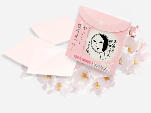 日本京都名品 yojiya京好紙 熟成石鹼 紙香皂 洗顏用 櫻花限定版 20枚入
