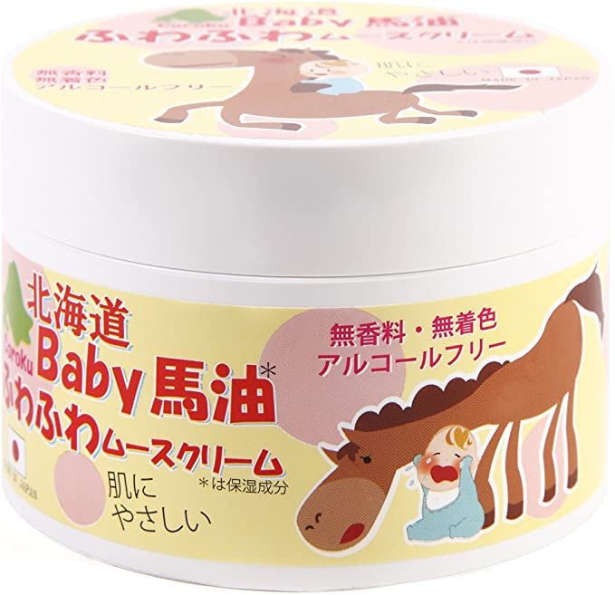 日本北海道小六 Coroku Baby嬰幼兒馬油潤膚乳 200g 溫和呵護小孩肌膚 寶寶保濕霜