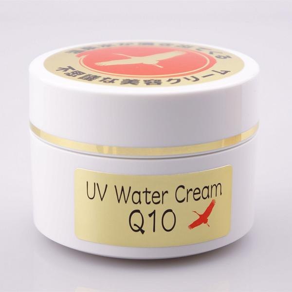 日本 北海道 Q10  UV WATER CREAM 80g  防UV 溫泉水 出水霜 美白/保濕/防曬