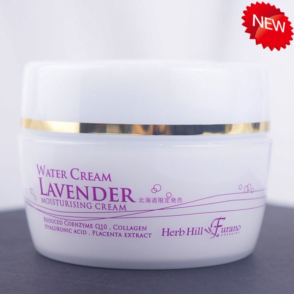 日本北海道富良野限定薰衣草WATER CREAM 140g 新升級版 日本北海道富良野限定薰衣草WATER CREAM 140g 新升級版