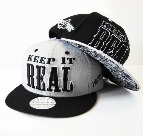 Wanted06 KEEP IT REAL snapback