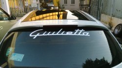 Giulietta 玻璃貼紙