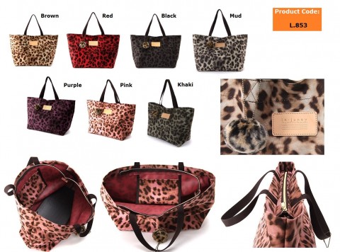 Le.Junev Leopard Bag L.853 / L.844 韓國製女裝豹紋布