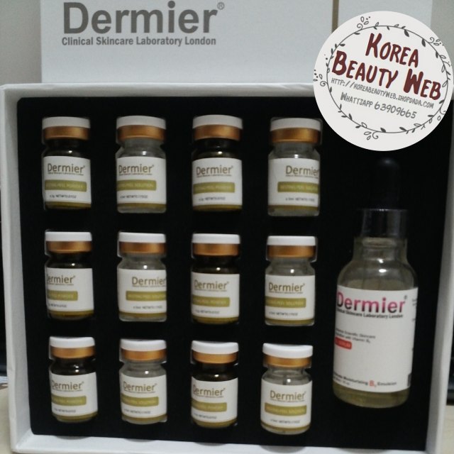 英國 Dermier 海藻矽針煥膚療程1SET 送蠶絲面膜 英國 Dermier 海藻矽針煥膚療程1SET 送蠶絲面膜