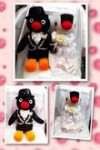 Pingu 結婚公仔