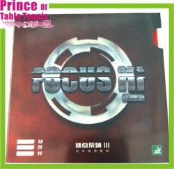 Friendship 729 Focus 3 plus Table tennis Pimples in Rubber