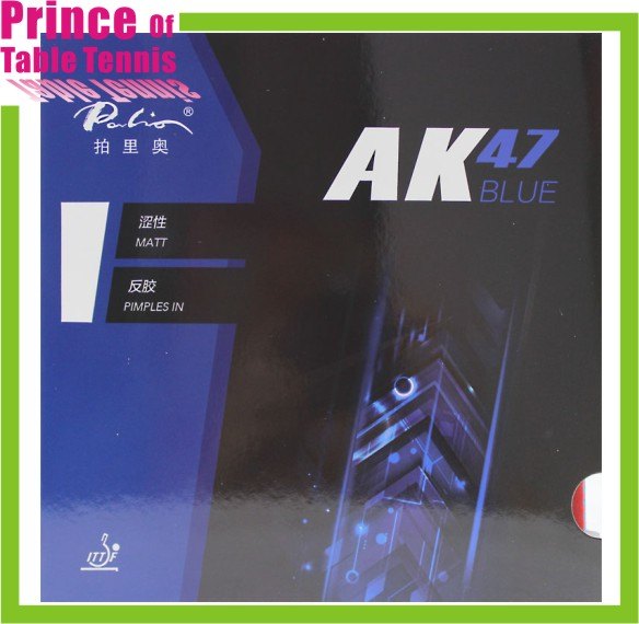 Palio AK47 BLUE Sponge 40+ Table Tennis Rubber New H38-40 USD Pips-in 