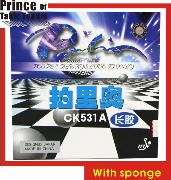 NEW NO Sponge USD 4x Palio CK531A Long Pips Rubber Sheets 