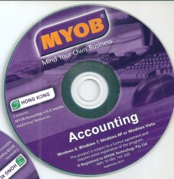 MYOB Accounting v19.8 Installation Media 安裝CD檔案