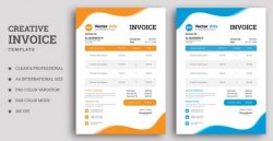 MYOB INVOICE發票, PURCHASE採購單, STATEMENT結單, RECEIPT收據TEMPLATE表單設計