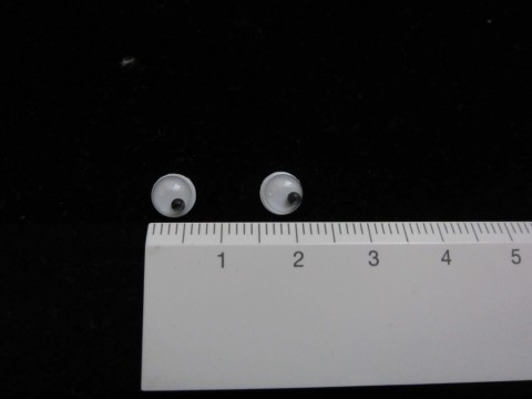 0.6cm 公仔眼﹣3對