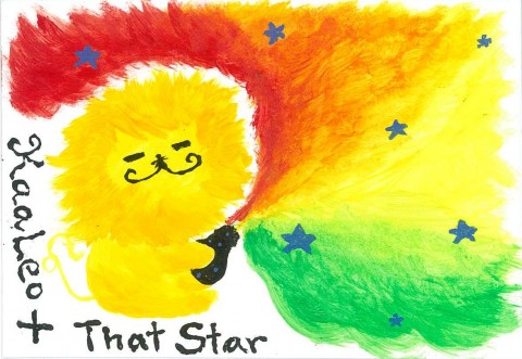 手繪Kaaleo明信片_Star 手繪Kaaleo明信片_Star
