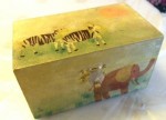 拼貼飾物盒-動物森林