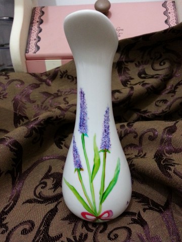 Lavender small size vase