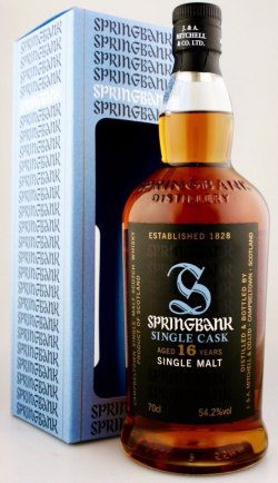 蘇格蘭 Springbank 16年 Single Fresh Sherry Cask whisky