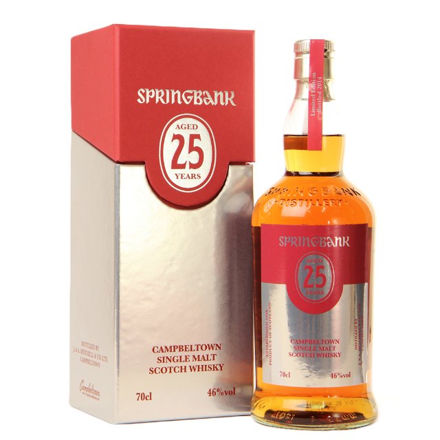 蘇格蘭 Springbank 25年 (1st Limited 2014) single malt whisky 威士忌