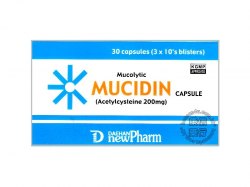 Mucolytic MUCIDIN capsule.