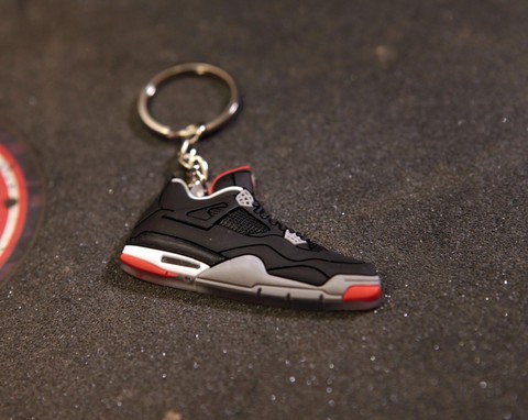 Air Jordan IV ’Bred’ Keychain