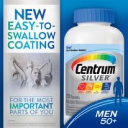 美國原裝Centrum Silver銀善存中老年男性複合維生素 - 250粒