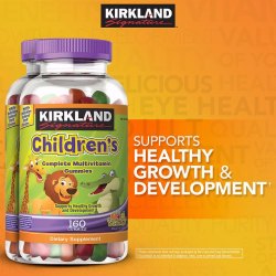 美國原裝kirkland children's Complete Multivitamin儿童维生素160粒裝