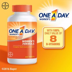 美國代購 One A Day女士多種維生素片 - 300片裝