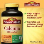 美國 Nature Made鈣片 750mg +維他命D +維他命K---300粒