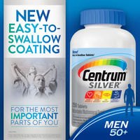 美國原裝Centrum Silver銀善存中老年男性複合維生素 - 250粒 美國原裝Centrum Silver銀善存中老年男性複合維生素 - 250粒