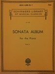 SONATA ALBUM FOR piano