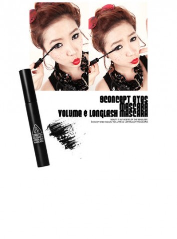 韓國 Stylenanda 3CE Volume & Long Lash Mascara 3ce 防水濃密增長睫毛膏 12g