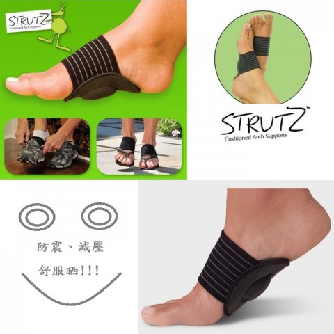 Strutz Cushioned 防震減壓護腳墊 (1對)