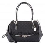 COACH- MADISON SMALL MADELINE EAST/WEST SATCHEL IN OP ART SATEEN FABRIC